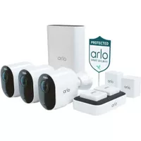 Arlo - Ultra 2 Spotlight 3-Camera Securi...