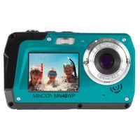 Minolta - MN40WP 48.0 Megapixel Waterproof Digital Camera - Blue