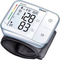 Beurer - Bluetooth Wrist Blood Pressure Monitor - Silver
