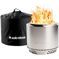 Solo Stove - Bonfire + Stand & Shelter 2.0 Bundle - Stainless Steel