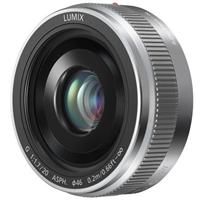 Panasonic Lumix G 20mm f/1.7 II Aspherical Lens for Micro Four Thirds Lens Mount, Silver