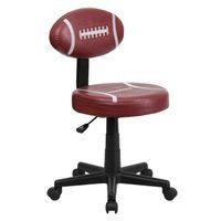 Sports Task Chair - Brown Football
