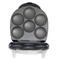 Brentwood AR-136 6 Piece Non-Stick Arepa Maker - Silver