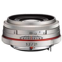 Pentax SMCP-DA 21mm f/3.2 AL HD Limited Edition Lens - Silver, U.S.A. Warranty
