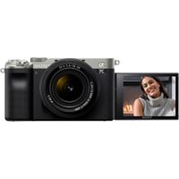 Sony - Alpha 7C Full-frame Compact Mirrorless Camera with FE 28-60mm F4-5.6 lens - Silver