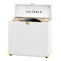 Victrola Storage case for Vinyl Turntable Records - White