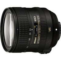 Nikon - AF-S NIKKOR 24-85mm f/3.5-4.5G ED VR Standard Zoom Lens - Black