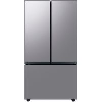 Samsung - Bespoke 30 cu. ft 3-Door French Door Refrigerator with AutoFill Water Pitcher - Stainless steel
