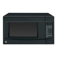 GE 1.4 Cu. Ft. Black Counter Top Microwave