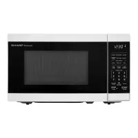 Sharp Countertop Microwave 0.7 Cu. Ft. In White