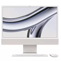 Apple - iMac 24" All-in-One - M3 chip - 8GB Memory - 256GB (Latest Model) - Silver