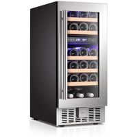 12"-15" Wine Cooler Beverage Refrigerator Beer Mini Fridge 19 Bottles - 15inch-new