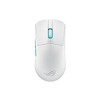 ASUS ROG Harpe Gaming Wireless Mouse, Ace Aim Lab Edition, 54g Ultra-Lightweight, 36,000 DPI Sensor, 5 Programmable Buttons, Tri-Mode Connectivity (2.4GHz RF, Bluetooth, Wired), ROG SpeedNova, White