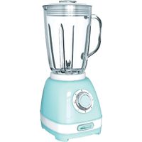 Brentwood Retro 2-Speed with Pulse Blender - Blue