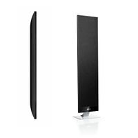 KEF - T Series Dual 4-1/2"2-1/2-Way Satellite Speakers (Pair) - Black