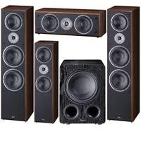 Magnat Monitor Supreme 4.1 Home Theater Pack with 2x 2002 Floorstanding Speaker, 802 Floorstanding Speaker, Center 252 Speaker, Mocca