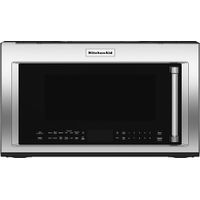 KitchenAid - 1.9 Cu. Ft. Convection Over-the-Range Microwave with Sensor Cooking - Stainless Steel