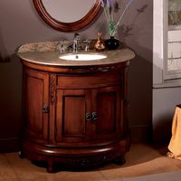 OVE Decors Vivian 36-inch Single Sink Bathroom Vanity with Granite Top - Vivian Granite Single Vanity