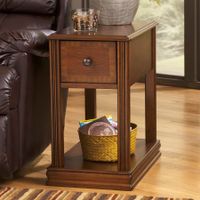 Signature Design by Ashley Breegin Chair Side End Table, Multiple Finishes