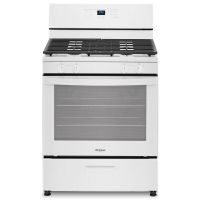 Whirlpool 5.1 Cu. Ft. White Freestanding Gas Range With Broiler Drawer