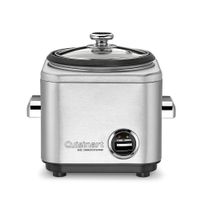 Cuisinart - 4 Cup Rice Cooker - Stainless Steel