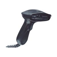Manhattan Long Range CCD Handheld Barcode Scanner  USB  500mm Scan Depth  Cable 1.5m  Max Ambient Light 30 000 lux (sunlight)  Black  Box - barcode scanner