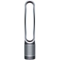 Dyson - TP01 Pure Cool Tower 800 Sq. Ft. HEPA Air Purifier and Fan - Iron/Silver
