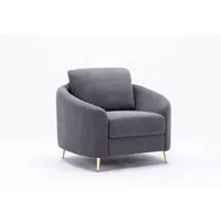 ACME Yuina Chair, Gray Linen