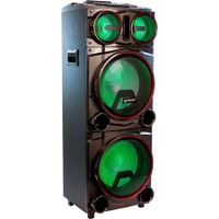 Gemini GMAX-6000 6000W Dual 15" Bluetooth Party Speaker System with LED Light Show