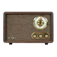 Victrola - Retro Wood Bluetooth AM/FM Radio - Espresso