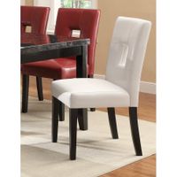 Coaster Dining Chair In Cappuccino Finish (Set of 2) 103612WHT