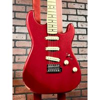Fender 60th Anniversary Stratocaster Red Sparkle Electric Guitar No Pick Guard FSR Limited Run Model with Tweed Hard Case