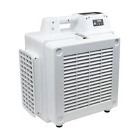 XPOWER Commercial 4 Stage Filtration HEPA Air Scrubber - White
