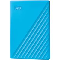 WD - My Passport 2TB External USB 3.0 Portable Hard Drive with Hardware Encryption (Latest Model) - Blue