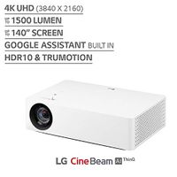 LG HU70LA 4K UHD Smart Home Theater CineBeam Projector with ThinQ AI and Google Assistant Built-in
