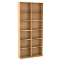 Atlantic - Oskar Media Storage Cabinet - Maple