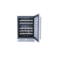 Wine Cellar Dual Zone - 4.8 cuft - Stainless Steel - Stainless Steel