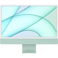 Apple iMac 24" with Retina 4.5K Display, M1 Chip with 8-Core CPU and 7-Core GPU, 8GB Memory, 256GB SSD, Green, Mid 2021