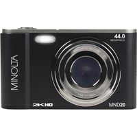 Minolta - MND20 44.0 Megapixel Digital Camera - Black