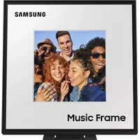 Samsung - Music Frame Dolby ATMOS Smart Speaker - Black
