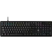 Corsair K70 CORE RGB Mechanical Gaming Keyboard - Pre-Lubricated MLX Red Linear Keyswitches - Sound Dampening - Media Control Dial - iCUE Compatible - QWERTY NA Layout - Black