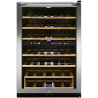 Frigidaire 4.4 Cu. Ft. Stainless Frame Two-zone Wine Cooler