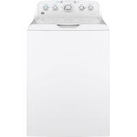 GE - 4.5 Cu. Ft. 14-Cycle Top-Loading Washer - White On White