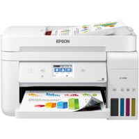 Epson - EcoTank ET-4760 Wireless All-In-One Inkjet Printer - White