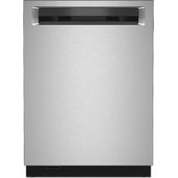 KitchenAid - Top Control Built-In Dishwasher with Stainless Steel Tub, FreeFlexâ„¢ Third Rack, 44dBA - Stainless Steel With PrintShield Finish