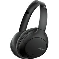 Sony - WH-CH710N Wireless Noise-Cancelling Over-the-Ear Headphones - Black