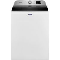 Maytag - 4.8 Cu. Ft. 10-Cycle Top-Loading Washer with Deep Fill - White