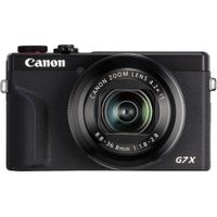 Canon PowerShot G7X Mark III Digital 4K Vlogging Camera, Vertical 4K Video Support with Wi-Fi, NFC and 3.0-Inch Touch Tilt LCD, Black