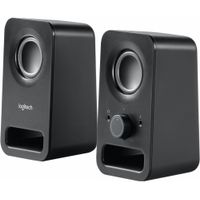 Logitech - Z150 Multimedia Speakers - Pair - Black