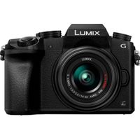 Panasonic - G7 Mirrorless Camera with LUMIX G VARIO 14-42mm f/3.5-5.6 II ASPH./MEGA O.I.S. Lens - Black